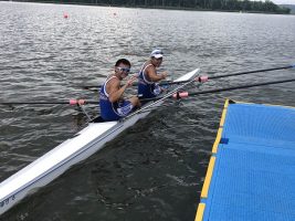 祝 インターハイ　ボート部　男子ダブルスカル第４位入賞