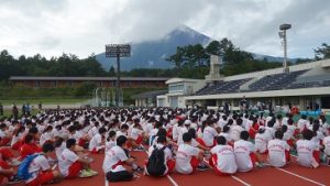 令和５年度第５５回富士登山強歩大会が行われました。