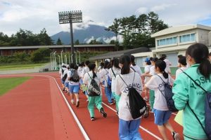 令和５年度第５５回富士登山強歩大会が行われました。