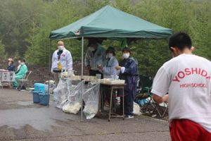 令和５年度第５５回富士登山強歩大会が行われました。