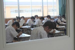 令和５年度前期第２回試験が始まりました。