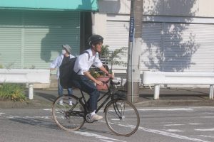 令和５年度山梨県高等学校県下一斉「通学時マナーアップ運動３回目」が行われました。