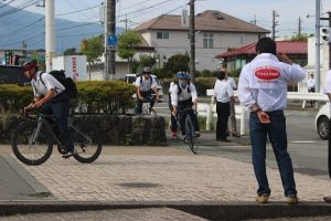 令和５年度山梨県高等学校県下一斉「通学時マナーアップ運動３回目」が行われました。