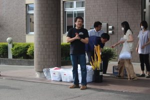 令和５年度山梨県高等学校県下一斉「通学時マナーアップ運動３回目」が行われました。