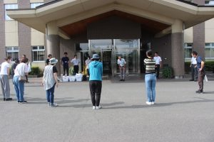 令和５年度山梨県高等学校県下一斉「通学時マナーアップ運動３回目」が行われました。