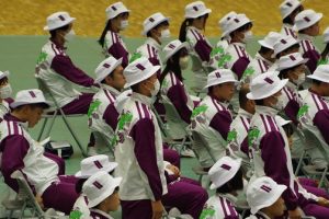 燃ゆる感動かごしま国体 特別国民体育大会 山梨選手団 結団壮行会が行われました。