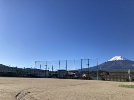 🗻吉田高校の富士山🗻