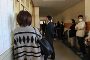 令和５年度１学年・２学年授業公開 保護者進路説明会が行われました。