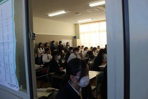 令和５年度１学年・２学年授業公開 保護者進路説明会が行われました。
