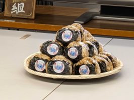 吉田のうどんをおにぎりにしてみました🍙