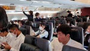 ２年生沖縄修学旅行に出発しました。