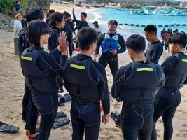沖縄修学旅行２日目の様子です。