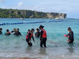 沖縄修学旅行２日目の様子です。