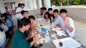 沖縄修学旅行３日目の様子です。