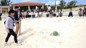 沖縄修学旅行３日目の様子です。