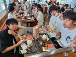 沖縄修学旅行３日目の様子です。