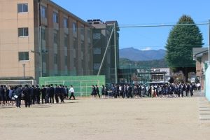 令和５年度 第２回避難訓練が実施されました。