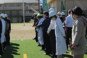 令和５年度 第２回避難訓練が実施されました。