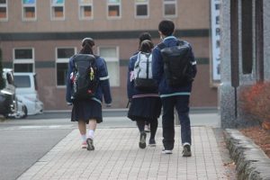 令和５年度山梨県高等学校県下一斉「通学時マナーアップ運動」４回目が行われました。