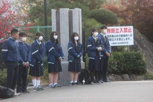 令和５年度山梨県高等学校県下一斉「通学時マナーアップ運動」４回目が行われました。