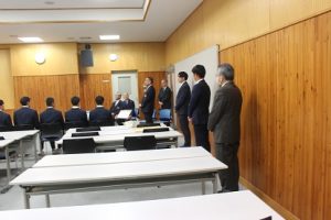 第９６回選抜高校野球大会「２１世紀枠」山梨県推薦校表彰式が行われました。