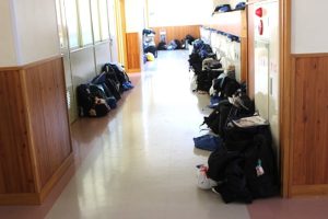 令和５年度１・２年生 後期第１回試験期間中です。