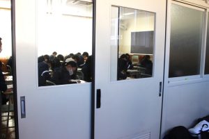 令和５年度１・２年生 後期第１回試験期間中です。