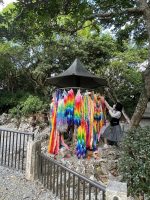 沖縄修学旅行１日目の様子です。