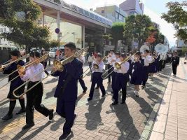 令和５年度第４４回山梨県高等学校芸術文化祭グランドステージの様子です。