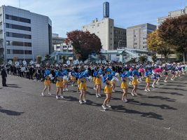 令和５年度第４４回山梨県高等学校芸術文化祭グランドステージの様子です。