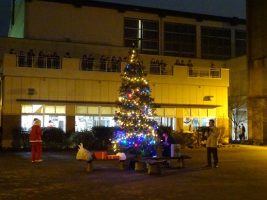 令和５年度クリスマスツリー点灯式が行われました。
