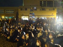 令和５年度クリスマスツリー点灯式が行われました。