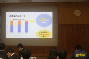 令和５年度 地域と連携した防災教育の取り組みが行われました。