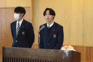 令和５年度納め式を行いました。