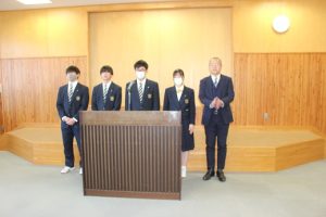 令和５年度納め式を行いました。