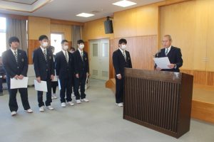 令和５年度納め式を行いました。