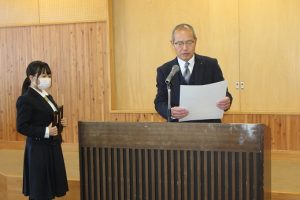 令和５年度納め式を行いました。