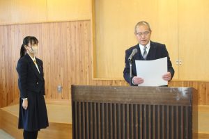 令和５年度納め式を行いました。