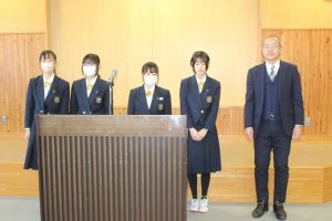 令和５年度納め式を行いました。