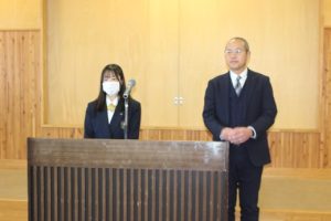 令和５年度納め式を行いました。
