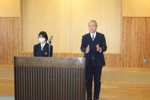 令和５年度納め式を行いました。