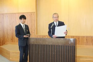 令和５年度納め式を行いました。