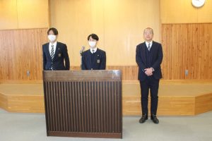 令和５年度納め式を行いました。