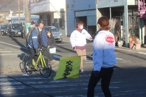 令和５年度山梨県高等学校県下一斉「通学時マナーアップ運動」５回目が行われました。