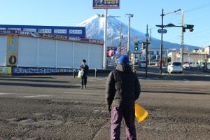 令和５年度山梨県高等学校県下一斉「通学時マナーアップ運動」５回目が行われました。