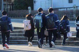 令和５年度山梨県高等学校県下一斉「通学時マナーアップ運動」５回目が行われました。