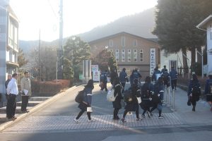 令和５年度山梨県高等学校県下一斉「通学時マナーアップ運動」５回目が行われました。