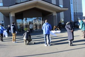 令和５年度山梨県高等学校県下一斉「通学時マナーアップ運動」５回目が行われました。