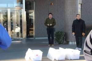 令和５年度山梨県高等学校県下一斉「通学時マナーアップ運動」５回目が行われました。