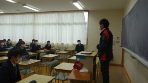 令和５年度大学入学共通テスト激励会が行われました。